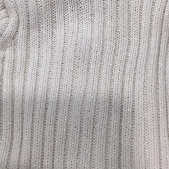 The Children's Place Winter White Sparkle Hooded Cardigan Sweater - Picture 3 of 3